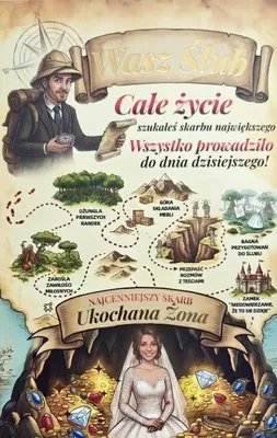 Image de Karnet Ślub - Carte des Trésors - YEKU