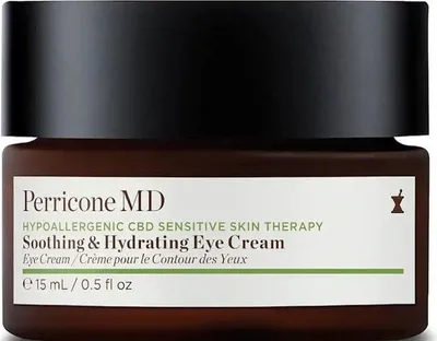 Productafbeelding van Perricone Md, Hypoallergene CBD-crème, hydraterend en verzachtend, voor dag en nacht, oogcrème, 15 ml