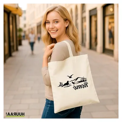 Produktbild von Jutebeutel Rømø Dänemark 10 Liter Baumwolle Tasche Geschenkidee