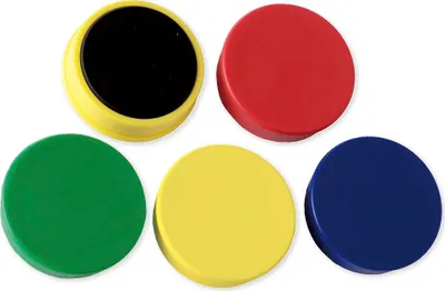 Produktbild von TimeTEX Set Haft-Magnete 32 mm ø, 4 x 10-er Box