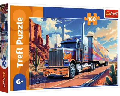 Obrázok produktu pre Trefl 15413, 160 kusov, Vozidlá, 6 rok / roky
