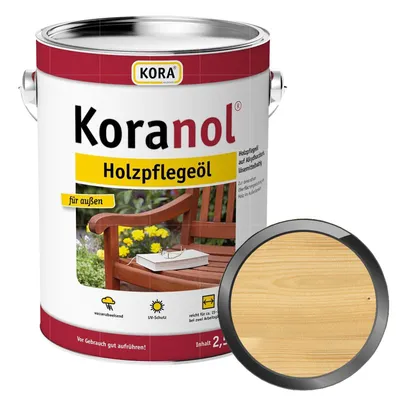 Produktbild von KORA Koranol Holzpflegeöl 2.5 Liter Natur
