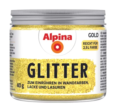 Produktbild von Alpina Kreativ Glitter Gold 40g