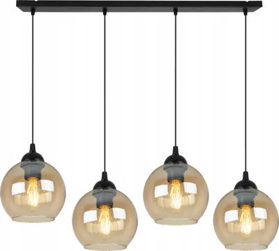 Obrázok produktu pre Moderná elegantná závesná lampa so sklenenými guľami