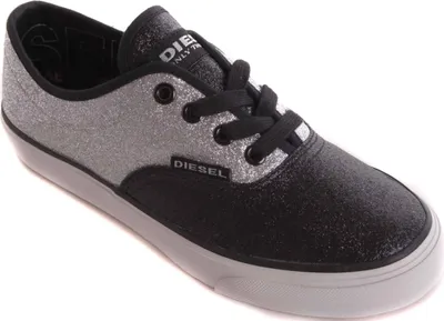 Produktbild von Diesel Damen Sneaker Schnürschuhe Schuhe Schwarz / Silber #9