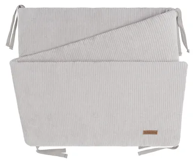 Produktbild von Baby's Only Bett/Laufgitter Nestchen Sense - Kieselgrau - 180x30x4 cm