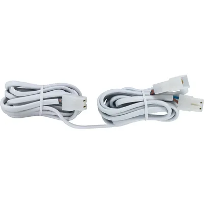 Image de Câble d'extension Paulmann, 2 x 2 mètres, section 0,75 mm², 2 x 50 W, blanc, 12 V