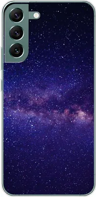 Produktbild von König Design Hülle kompatibel mit Samsung Galaxy S22 Plus 5G Kunststoff Soft Handyhülle - Handy Case Sternenhimmel