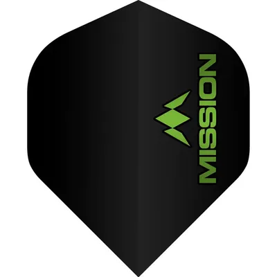 Image de Mission Logo Standard Vols Vert 100 Microns 3er Set