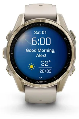 Obrázok produktu pre Garmin fenix 8, 3,3 cm (1.3"), AMOLED, Dotyková obrazovka, 32 GB, Wi-Fi, GPS