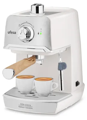 Espressomaschine 20 bar, 850 W, 1,2 l, Milchaufschäumer, Tassenwärmer