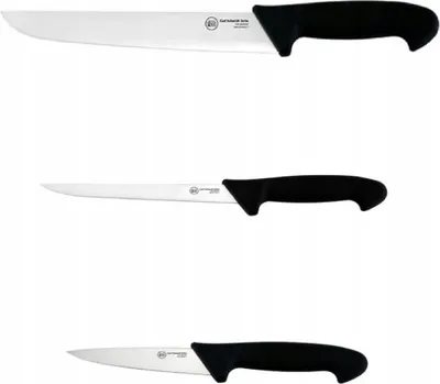 Produktbild von Kochmesser Carl Schmidt Sohn Pro-X, Stahl, 25,5 cm, schwarz/silber