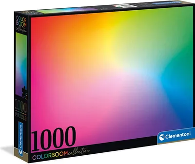 Produktbild von Clementoni 39596 - 1000 T Colorboom Collection - Pure