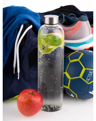 Obrázok produktu pre APS-Germany 66909, 1000 ml, Denné používanie, Priehľadná, Borokremičité sklo, Nerezová oceľ, Nerezová oceľ
