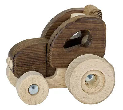 Produktbild von Goki 55911, Traktor, 2 Jahr(e), Holz, Braun, Holz
