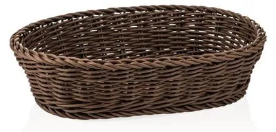 Produktbild von 10x Tischkorb Korb braun Gastro 32 x 23 x 7 cm, Polypropylen