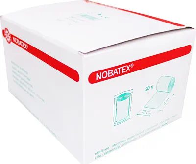Produktbild von Noba Nobatex in Folie Fixierbinden Mullbinden 20 Stück (10 cm x 4 m)