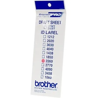 Produktbild von Brother id2260 - 22 x 60 mm 12 Etikett(en) Stempeletiketten - für StampCreator PRO SC-2000, PRO SC-2000USB