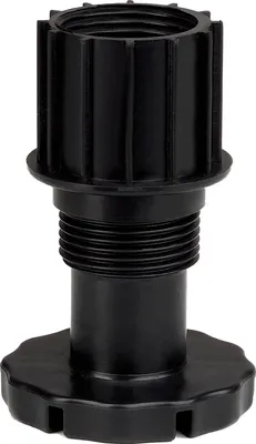 Produktbild von CAMAR Sockelverstellfuß Unico 48 x 45 mm Kunststoff schwarz