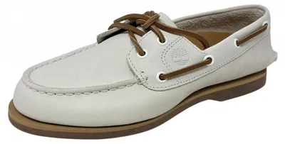Immagine prodotto di Timberland Classic Boat, scarpa sportiva con lacci, colore bianco, taglia 42