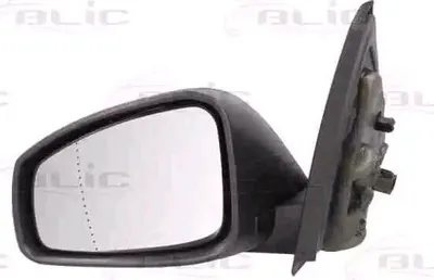 Produktbild von BLIC 5402-09-2002145P Außenspiegel Seitenspiegel Links für RENAULT Fluence (L3) Beheizt Asphärisch Grundiert Elektrisch