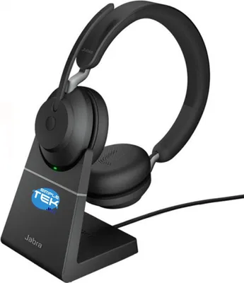 Immagine prodotto di GN Jabra Jabra Jabra Evolve2 65 MS Stereo - Cuffie - On-Ear - Bluetooth - senza fili - USB - isolamento del rumore - nero, Microfono
