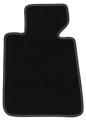 Immagine prodotto di Tappetino guidatore in moquette per BMW 3 E30 1982-1994 (coupé) – 1 pezzo, nero, su misura – Wielganizator BASIC