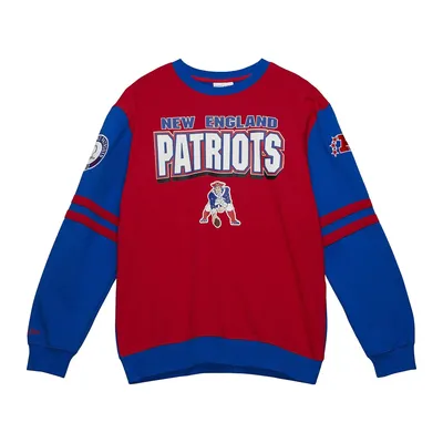 Produktbild von Mitchell & Ness Pullover PATCHES New England Patriots - M