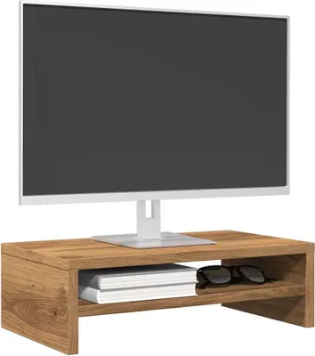 Produktbild von Möbel Monitorständer Artisan-Eiche 42x24x13 cm Holzwerkstoff - TV-Schränke &30574