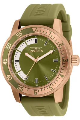 Immagine prodotto di Invicta Specialty 35685 Orologio da Uomo - Movimento al Quarzo - Acciaio Inossidabile con Quadrante Verde - 45 mm