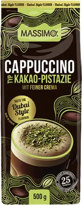 Zdjęcie produktu dla MASSIMO Cappuccino Dubai Style 10 x 500 g – delikatny aromat pistacji i czekolady
