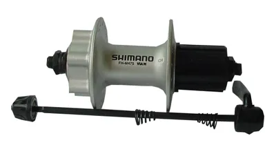 Produktbild von SHIMANO FH-M475 Hinterrad-Nabe Disc 6-Loch, 135 mm, 32 Loch, 8/9-fach, silber