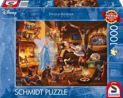 Produktbild von Schmidt Spiele PU1000T Kinkade Pinocchio 0 0 STK