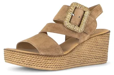 Produktbild von Gabor 84.771 Damen Sandalette - Riemchen Sandalen braun NEU