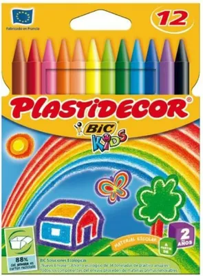 Produktbild von Wachstifte bunt Bic Bunt