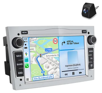 Immagine prodotto di Radio compatibile con Mercedes Classe C W203 Prefacelift (2000-2004) Carplay Android Auto Navi Bluetooth DAB+ Telecamera posteriore 9 pollici 32 GB