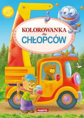 Zdjęcie produktu dla Kolorowanka dla chłopców