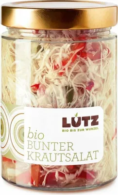Produktbild von Bunter Krautsalat 580ml | LUTZ