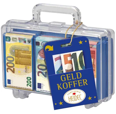 Produktbild von Heidel Euro-Geldkoffer 112,5g