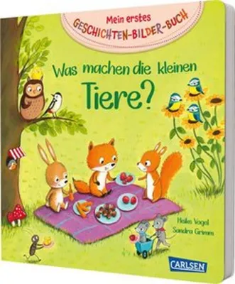 Produktbild von Mein erstes Geschichten-Bilder-Buch: Was machen die kleinen Tiere?