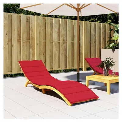 Produktbild von Liegenauflage für Sonnenliege Gartenliege Rot 200x70x3 cm Oxford-Gewebe