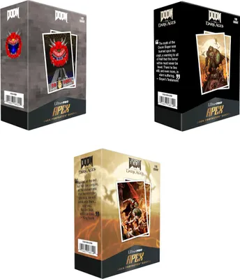 Produktbild von 105 Ultra Pro Apex Sleeves - Doom for Bethesda (66x91mm)