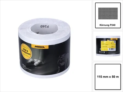 Produktbild von Mirka Basecut 115Mm X 50M P240