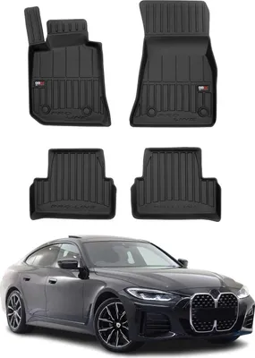 Immagine prodotto di 2021-2025 BMW i4 G26 tappetini TPE nero 4 pz