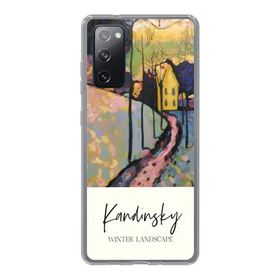 Produktbild von MuchoWow® Handyhülle Schutzhülle Hülle für Samsung Galaxy S20 FE Winterlandschaft - Wassily Kandinsky Silikon Softcase Handy Hülle - Abdeckung