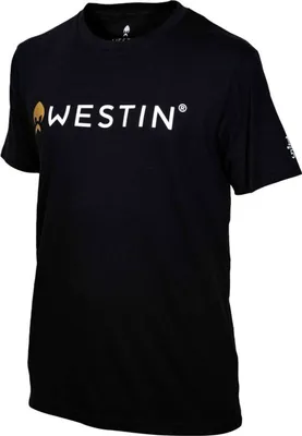 Produktbild von Westin T-Shirt Black - Angelshirt, Größe:XL