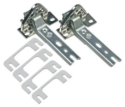 Türscharnierset, 2 Stück, Metall, 30 mm, für Kühlschrank