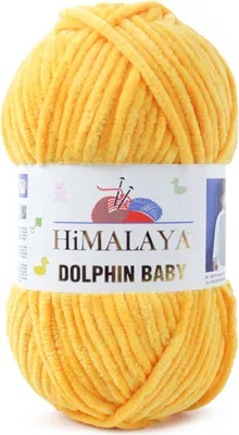 Produktbild von Himalaya Dolphin BABY (100g/120m) H 80368 sonnengelb