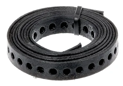 Produktbild von Alberts Lochband | mit oder ohne Abrollkasette | schwarz kunststoffbeschichtet | Breite 17 mm | Länge 1,5 m | 3er Set