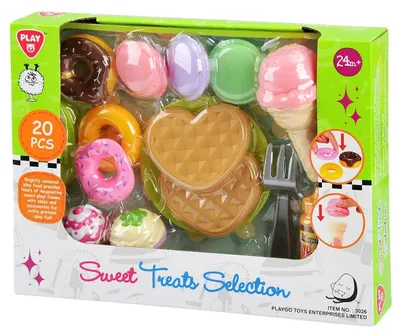 Immagine prodotto di Set menu gelateria Playgo 20 pezzi